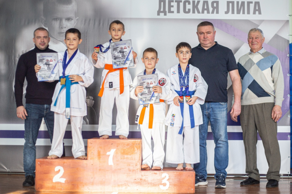 На турнире по каратэ