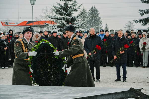 В Курске прошли мероприятия в честь 83-й годовщины освобождения города