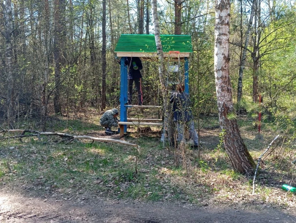 В Курской области действуют противопожарные меры в лесах