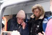 Татьяна Москалькова встретила курян, которых незаконно удерживали на Украине