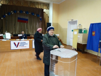 В Суджанском районе продолжаются выборы Президента РФ